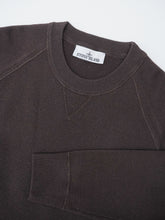 Brauner Strickpullover im Sweatshirt-Schnitt von Stone Island – Ansicht 2
