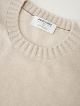 Beigefarbener Kaschmir-Pullover mit Rundhals von Gran Sasso – Ansicht 2