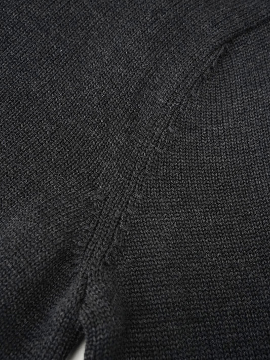 Anthrazitfarbener Rollkragenpullover von Slowear – Ansicht 5