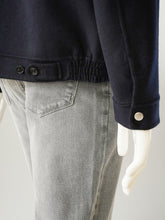 Dunkelblauer Blouson aus Wollmischgewebe von Galà – Ansicht 2