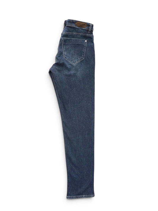Dunkelblaue Jeans mit Kaschmir-Anteil von Ace Denim