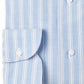 Hellblau/Weiß gestreiftes Hemd