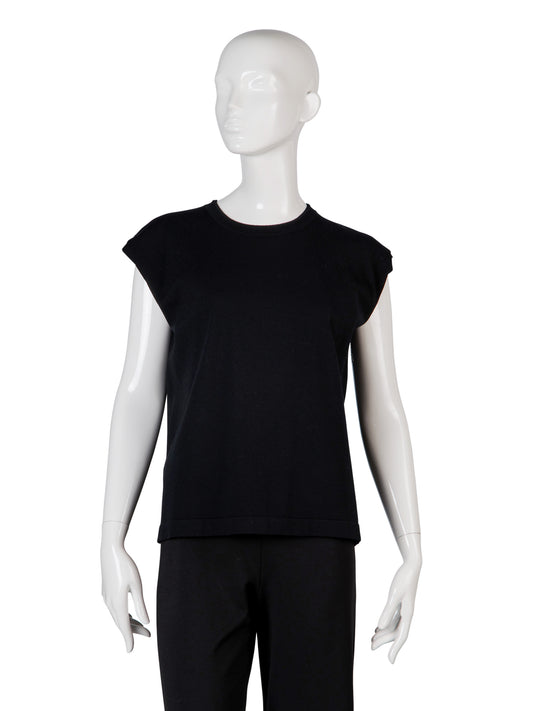 Schwarzes Kurzarm-Shirt von Sminfinity