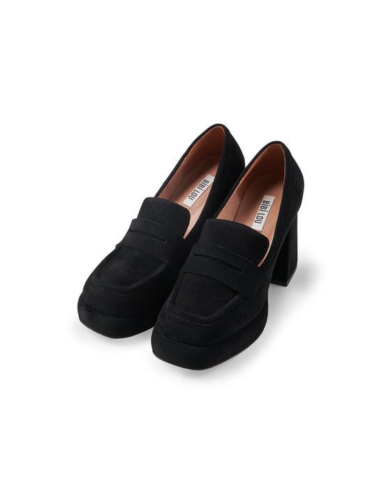 Schwarzer Velour-Pumps von Bibi Lou