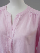 Rosafarbene Leinen-Bluse von IVI – Ansicht 2