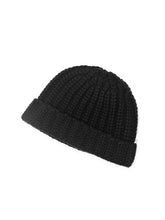 Schwarze Kaschmir-Mütze