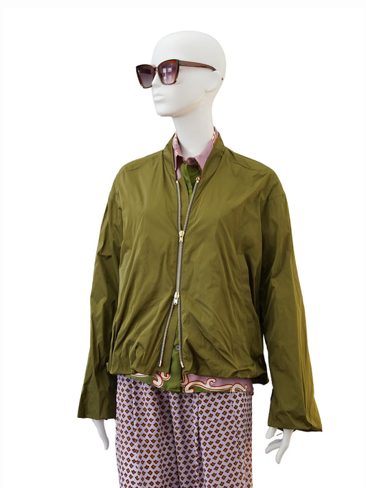 Olivgrüne Bomberjacke von ODEEH