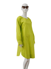 Limettenfarbenes Kleid von ODEEH – Ansicht 2