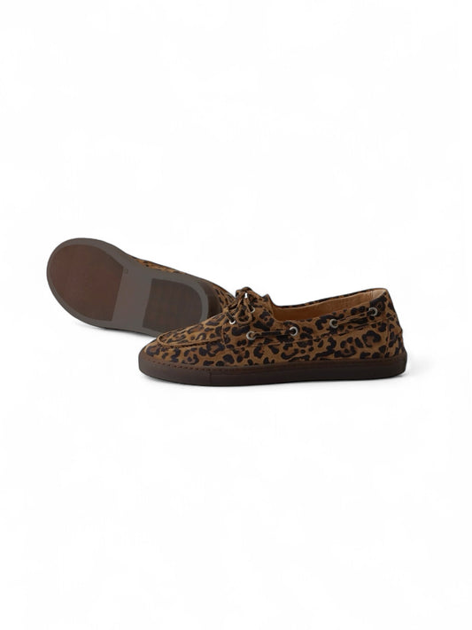 Velours-Loafer im Leo-Print von Copenhagen Studios – Ansicht 2
