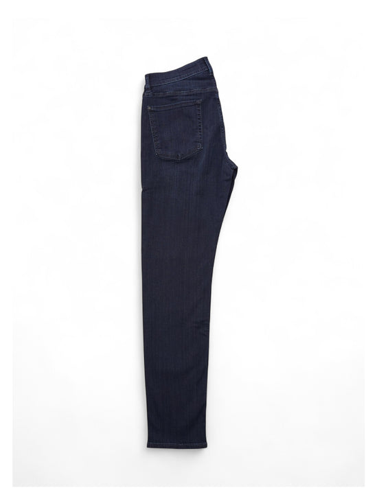 Dunkelblaue Slimmy-Jeans in cleaner Optik von 7 For All Mankind