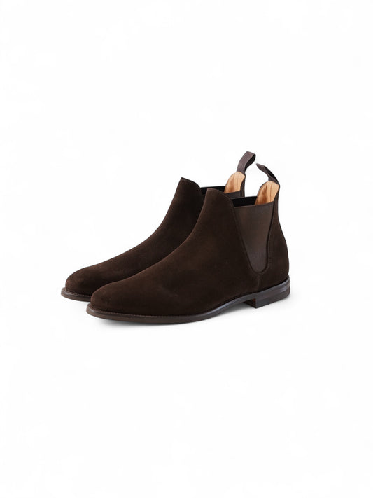 Dunkelbrauner Chelsea-Boot „Chelsea 8“ von Crockett & Jones