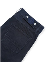 Schwarze Straight-Jeans aus Bull-Denim von Stone Island – Ansicht 2