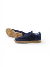 Dunkelblauer Velours-Sneaker von Soldini80 – Ansicht 2
