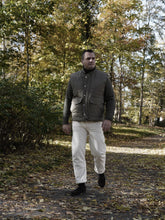 Khakifarbene Daunenweste von Valstar – Ansicht 2
