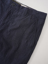 Dunkelblaue karierte Hose von Slowear – Ansicht 2