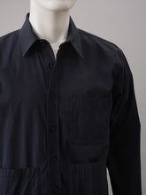 Dunkelblaues Overshirt von ASPESI – Ansicht 2