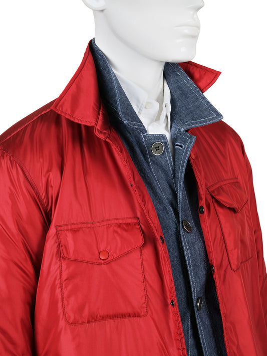 Denim Shirtjacket von Borelio – Ansicht 2