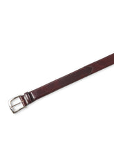 Oxbloodfarbener Cordovan-Gürtel von Kreis Ledermanufaktur – Ansicht 2