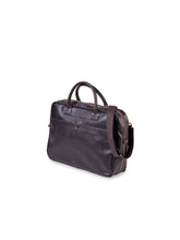 Dunkelbraune Business-Tasche