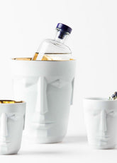 Becher Prometheus Satin White von Sieger by Fürstenberg – Ansicht 2