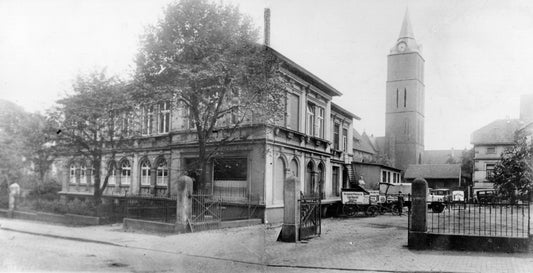 Die Mindener Molkerei an der Immanuelstraße – historische Aufnahme