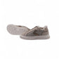 Taupe-colored, lambskin-lined sneaker