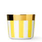 Champagnerbecher Stripe Yellow von Sieger by Fürstenberg