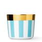 Champagnerbecher Stripe Turquoise von Sieger by Fürstenberg