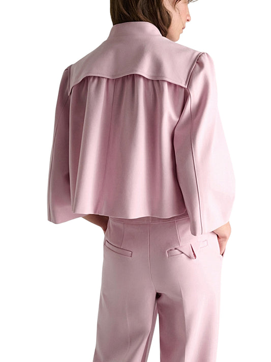 Rosafarbener Blazer von Dorothee Schumacher – Ansicht 2
