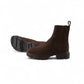 Dunkelbraune Stiefelette