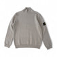 Kalkfarbener Turtleneck