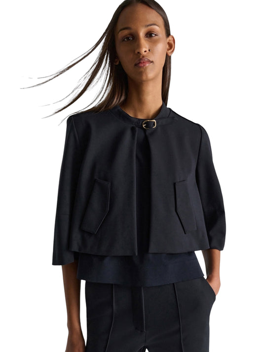 Nachtblauer Blazer von Dorothee Schumacher – Ansicht 2