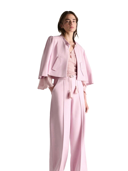 Rosafarbener Blazer von Dorothee Schumacher – Ansicht 4
