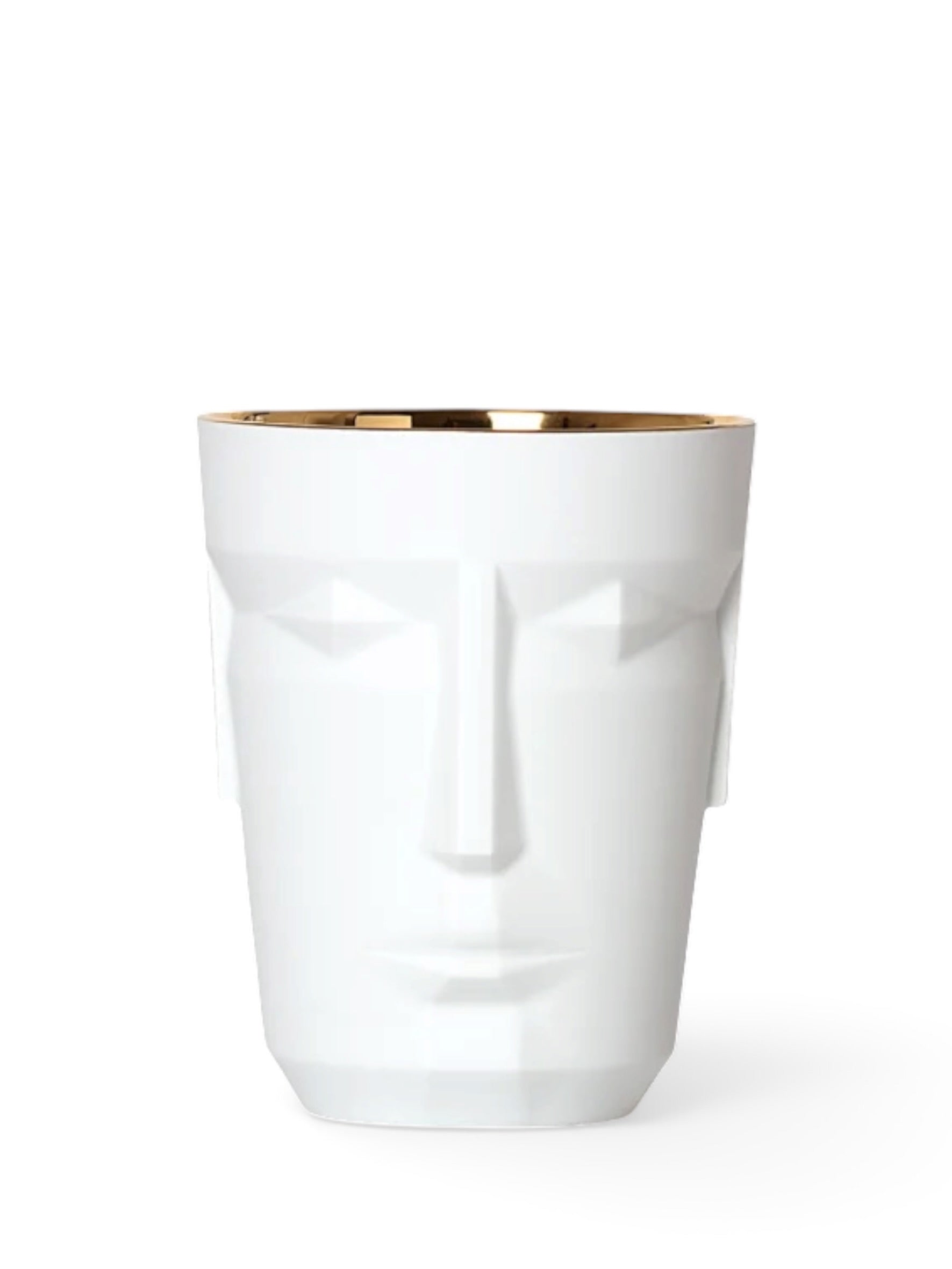 Becher Prometheus Satin White/Gold von Sieger by Fürstenberg