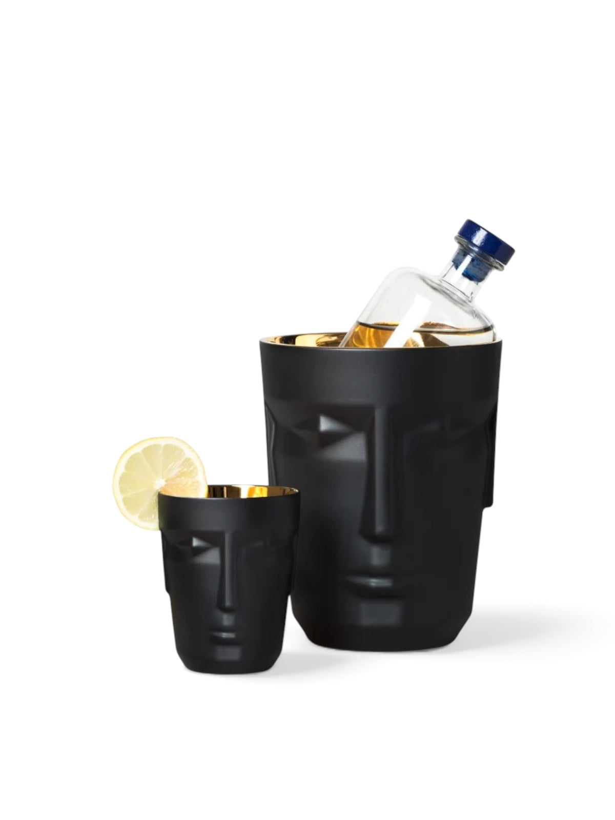Becher Prometheus Satin Black/Gold von Sieger by Fürstenberg – Ansicht 3