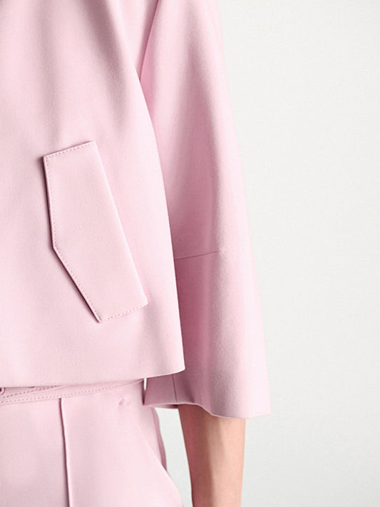 Rosafarbener Blazer von Dorothee Schumacher – Ansicht 5