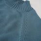 Petrol-colored turtleneck