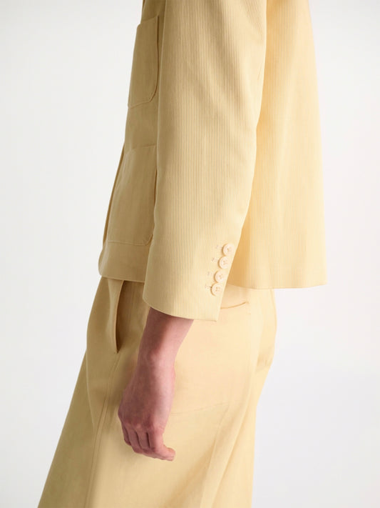 Gelber Blazer von Dorothee Schumacher – Ansicht 3