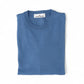 Blauer Stretch-Pullover