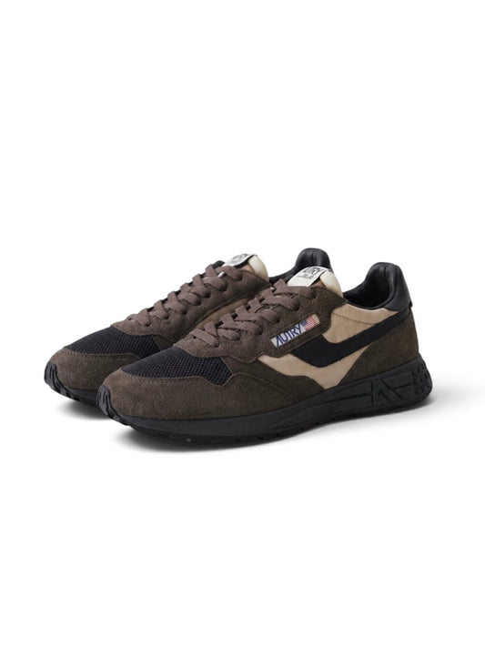 Schwarz-brauner Autry-Sneaker „Reelwind“