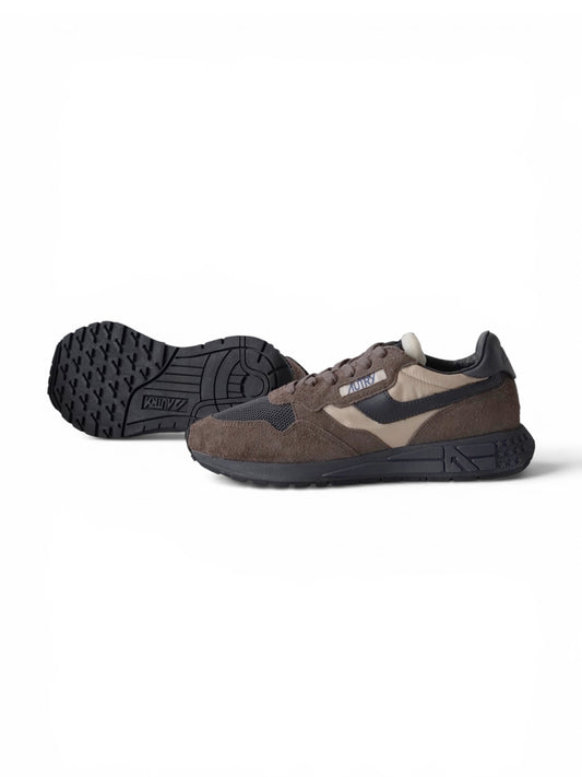 Schwarz-brauner Autry-Sneaker „Reelwind“ – Ansicht 2