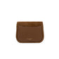 Cognacfarbene Velours-Tasche