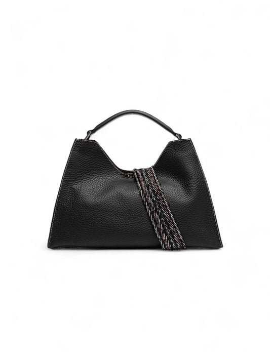 Schwarze Ledertasche von Gianni Chiarini