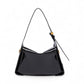 Kleine, schwarze Lackleder-Tasche