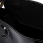 Kleine, schwarze Lackleder-Tasche