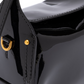 Kleine, schwarze Lackleder-Tasche