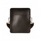 Dunkelbraune Crossbody-Bag