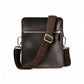 Dunkelbraune Crossbody-Bag