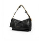 Schwarze Clutch mit goldenen Details