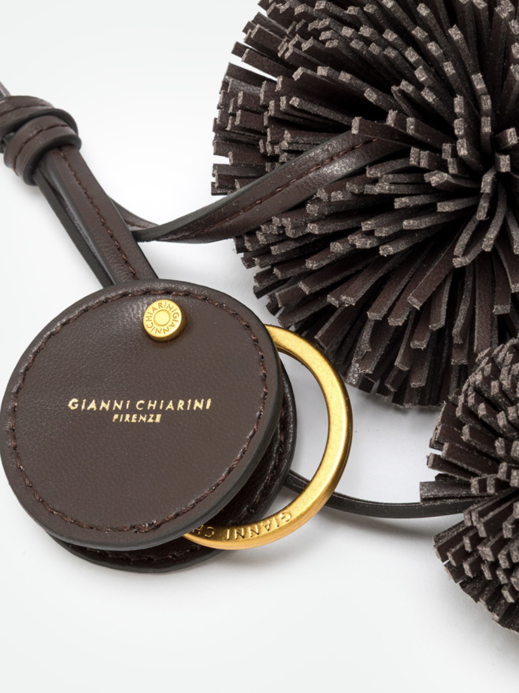 Dunkelbrauner Anhänger von Gianni Chiarini – Ansicht 3